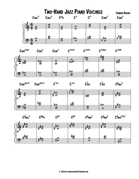 Jazz Chord Progressions, Piano Hands, Music Theory Piano, Piano Scales, Music Theory Lessons, Music Theory Worksheets, Chord Progressions, Jazz Sheet Music, Music Keyboard