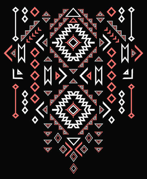 African Pattern Design, Cool Shirt Designs, Muster Tattoos, Print Design Art, Border Embroidery Designs, Pola Sulam, Digital Borders Design, Shirt Print Design, African Pattern