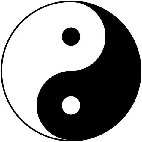 Yin et yang — Wikipédia Yin Yang Images, Feng Shui Colors, Space Quilt, Jin Jang, Yin Yang Art, Yin Yang Tattoos, Ying Yang, Traditional Chinese Medicine, Shadow Work