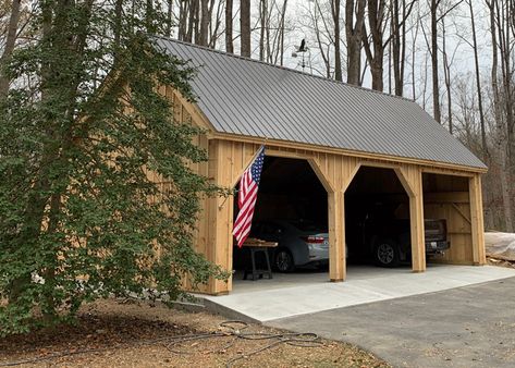 STORAGE SHEDS Get in the know! Receive inspiration, sale alerts, information, tips and more. I Prefer Emails Text Messages By submitting your mobile number on this form, you agree to receive automated promotional and personalized marketing messages (i.e. cart reminders) at the phone number provided. Consent is not a condition of purchase. Reply STOP to […] Tractor Shed Ideas, Deck Carport, Farm Equipment Storage, Pergola Garage, Treehouse Village, Equipment Shed, Barn Garage Plans, Garage With Storage, Jamaica Cottage