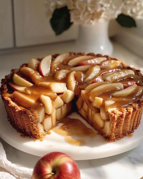 I offer you this FREE Recipe: Caramel Apple Pie 🍰🍏 in Exchange for a simple “HELLO CAROLE”. Caramel Apple Pie 🍰🍏 I just baked this delicious caramel apple pie, perfect for a cool fall day! With its buttery crust, sweet and tart apple filling, and decadent caramel drizzle, this pie is a true autumn delight. It’s ideal for holiday gatherings, cozy family dinners, or whenever you crave a comforting dessert. Let’s dive into this irresistible treat! • Ingredients: • 2 cups all-purpose flour • 1 1/... True Autumn, Caramel Drizzle, Caramel Apple Pie, Sweet Dishes Recipes, Apple Filling, Just Bake, Fall Day, Caramel Apple, Family Dinners