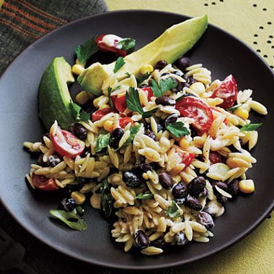 Orzo Salad with Spicy Buttermilk Dressing Orzo Salat, Buttermilk Dressing, Easy Pasta Salad Recipe, Buttermilk Recipes, Orzo Salad, Best Vegetarian Recipes, Easy Pasta Salad, Healthy Pastas, Pasta Salad Recipes