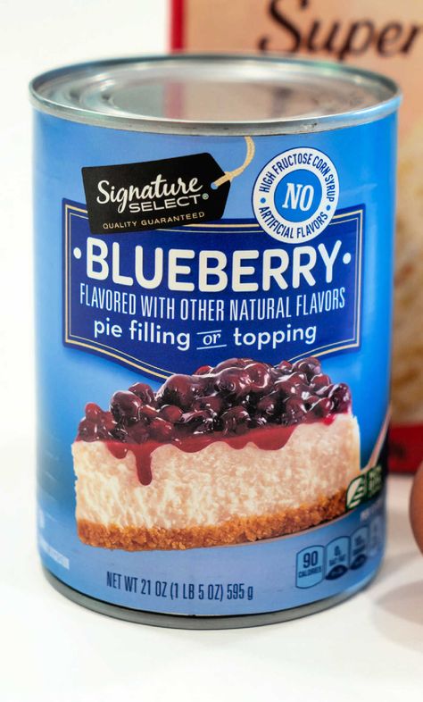 Easy blueberry canned pie filling recipes are here! From muffins to pie, bread pudding to cheesecake and turnovers too. Simple fruit desserts Can Blueberries Recipes, Recipes For Blueberry Pie Filling, Blueberry Crisp With Pie Filling, Easy Blueberry Pie With Canned Filling, Recipe With Blueberry Pie Filling, Dessert With Blueberry Pie Filling, What To Do With Blueberry Pie Filling, Blueberry Muffins With Pie Filling, Blueberry Preserves Desserts