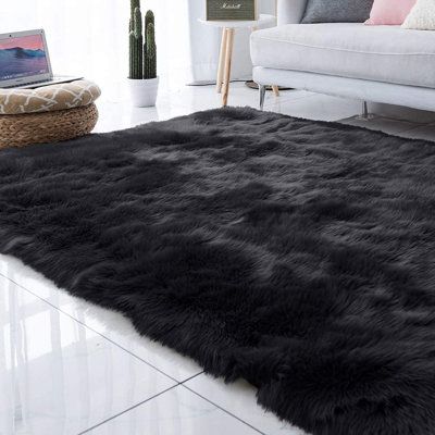 Features:Spefications:Dimensions:Assembly:Warranty: Rug Size: Rectangle 6' x 9' Grey Area Rug Bedroom, Hype East Room Decor, Grunge Rugs, Dark Apartment Decor, Black And Grey Decor, Rug For Dorm, Dark Area Rug, Grey Room Decor, Goth Apartment