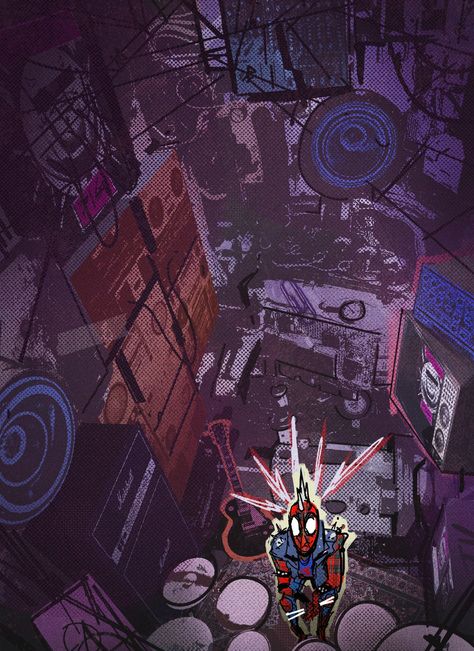 (21) Media Tweets by Yuhki Demers (@yuhkidemers) / Twitter Spiderverse Official Art, Spiderverse Artstyle, Spiderverse Spiderpunk, Punk Aesthetic Wallpaper, Punk Show, All Spiderman, Across The Spider Verse, Arte Punk, Spiderman 3