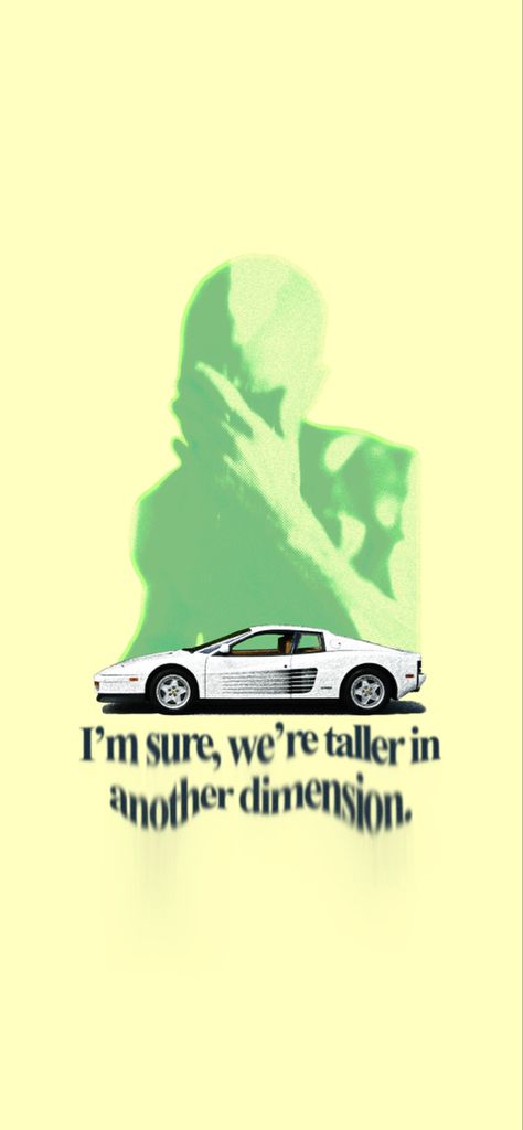 Im Sure Were Taller In Another Dimension, White Ferrari Frank Ocean Wallpaper, White Ferrari Wallpaper, White Ferrari Frank Ocean, Frank Ocean White, Stussy Wallpaper, Ferrari Wallpaper, Frank Ocean Wallpaper, Channel Orange