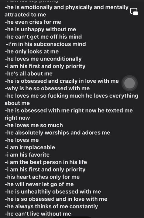 Love Affirmations Attract Crush, Sp Obsessed Affirmations, He’s Obsessed With Me Affirmations, Sp Law Of Assumption, Sp Affirmations Text, Sp Affirmations Aesthetic, He Is Obsessed With Me Affirmation, Text Affirmations, Crush Affirmations