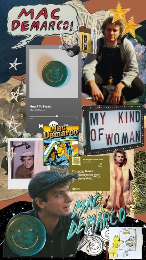 yess mac demarco #macdemarco #music #artist Marc Demarco Poster, Mac Demarco Albums, Marc Demarco, Mac Demarco 2, Mac Demarco, Band Wallpapers, Dark Pictures, Basketball Pictures, Music Artist