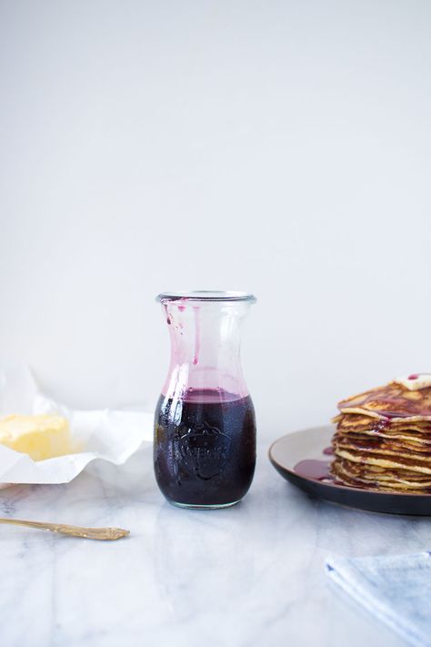 Pancakes with Concord Grape Syrup | Flourishing Foodie Concord Grape Ice Cream, Grape Syrup For Pancakes, Concord Grape Syrup, Grape Syrup Canned, Grape Simple Syrup, Concord Grape Syrup Recipe, Concord Grape Cocktail, Grape Syrup Recipe, Grape Sauce