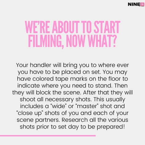 Save this for your first day on a big production 🤩Remember, all sets and productions are different! So always follow direction and the flow of the set your on. Good luck! 🙌
#production #onset #backgroundactor #actor #actorlife #actortips #actingtips Acting Lines To Practice, Sydney Blake, Theater Tips, Acting Portfolio, Acting Dream, Acting Auditions, Acting Lessons, Drama Teacher, Film Life