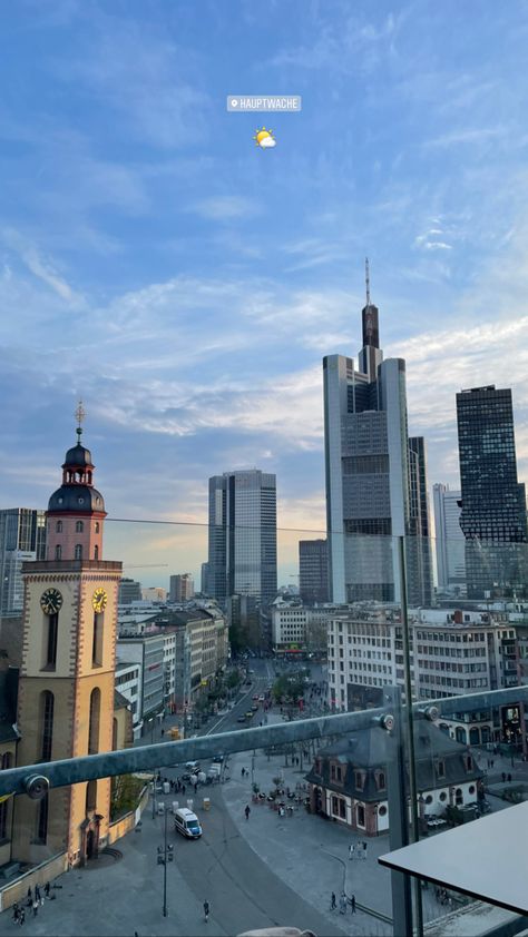 Germany Instagram Story, Frankfurt Photo Ideas, Frankfurt Snap, Frankfurt Aesthetic, Germany View, Pictures Of Germany, Frankfurt City, Berlin Aesthetic, Germany Frankfurt