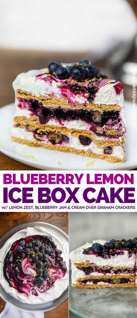 Lemon Ice Box Cake, Crackers Dessert, Cheesecake Strawberries, Lemon Icebox Cake, Ice Box Cake, Recipe Cheesecake, Icebox Cake Recipes, Homemade Strawberry Sauce, Baked Cheesecake