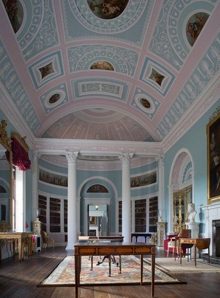 Historical Houses - 20 Places To Visit In London (houseandgarden.co.uk) Kenwood House, Georgian Buildings, Robert Adam, Georgian Interiors, English Manor Houses, London Interior, Interior View, Georgian Architecture, House London