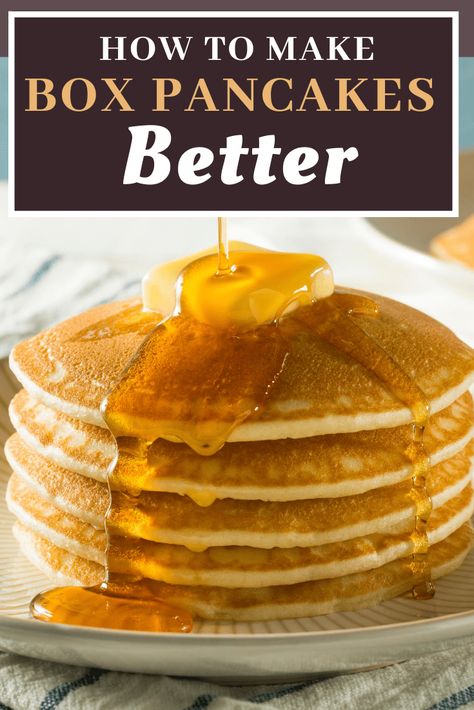 Boxed Pancake Mix Recipe, Pancake Mix Uses, Pancake Mix Recipe, Pancake Mix Recipes, Best Pancake Recipe, Aunt Jemima, Perfect Pancakes, Homemade Pancakes, How To Make Pancakes