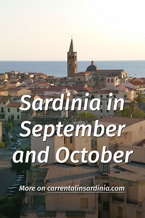 The weather in Sardinia in September and October #weather #sardinia #sardegna Sardinia In October, International Travelall, Italy In September, International Travel Adapter, October Weather, Sardinia Italy, Travel Adapter, Mediterranean Sea, Sardinia