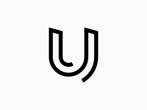 Letter U - Logo, Icon, Branding, Lettermark, Design by Satriyo Atmojo on Dribbble Lu Logo Design, U Design Letter, Letter U Logo Design, U Letter Design, U Letter Logo, U Design, U Logo Design, Letter Y Logo, Letter U Logo