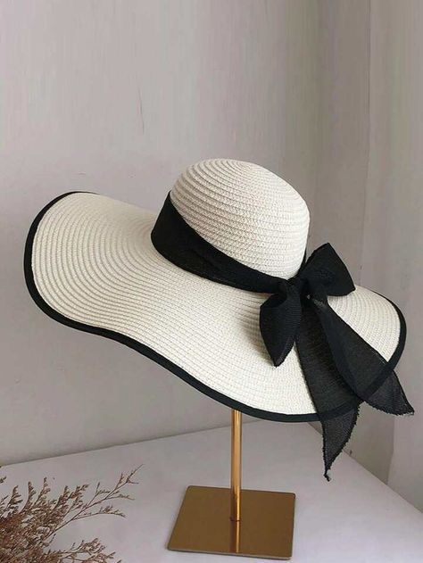 Classy Hats, Summer Hats For Women, Bow Decor, Rope Bag, Fancy Hats, Love Hat, Sun Hats For Women, Head Accessories, Cute Hats