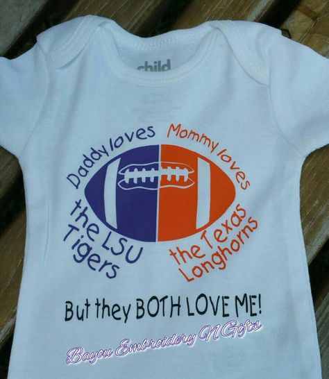 Check out this item in my Etsy shop https://www.etsy.com/listing/469994537/house-divided-football-onesie-or-shirt House Divided Football, Homecoming Football, Football Onesie, Cricut Shirt Ideas, Cameo Crafts, House Divided, New Toy, Diy Cricut, Cricut Craft