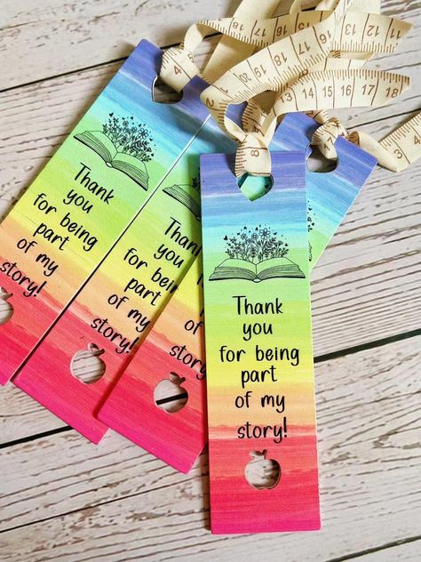 PRICES MAY VARY. Funny bookmark, thank you bookmarks for women men. Bookmarks for book lover. Students gift. Teacher gifts, teacher appreciation gifts bulk, teacher gifts supplies. Back to school gift, first day of school gifts for teachers. Apple and heart holes design. last day of teacher gift, end of year teacher gifts. Special birthday, Christmas gifts. Made of wood. Bookmark size about 5.9*1.97in. Package includes, 4pcs bookmarks and 4pcs strings. Rainbow Colors Bookmark, Thank You Teacher Gifts for Women Men   Cute bookmarks for book lover, thank you Gift, teacher appreciation week Gifts for her Him.  Wooden bookmark.  Package includes:4pcs bookmarks and 4pcs strings. First School Day Gift Teachers, Small Gift Ideas For Students, Thank You Bookmarks, Diy Bookmarks For Teachers, Gifts For Students From Student Teacher Goodbye, Teachers Day Bookmark, Last Day Of School Gifts For Students, First Day Of School Gifts For Teachers, Gift For Students From Teacher