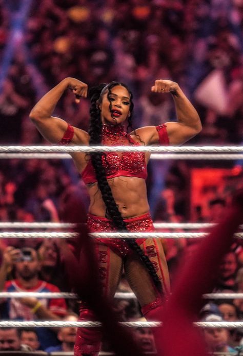 Bianca Belair Wwe, Wwe Bianca Belair, Wwe Ladies, Wrestling Outfits, Bianca Belair, Raw Women's Champion, Dream Jobs, Wwe Girls, Rhea Ripley