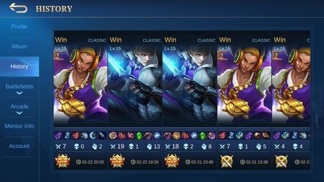 Spam classic at my smurf acc Mobile Legend, Aesthetic Movies, Mobile Legends, Aliens, History, Quick Saves