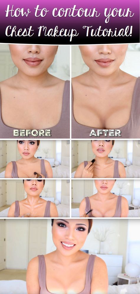 Chest Makeup, Contour Tricks, Chica Punk, How To Contour, Eyeliner Hacks, Foundation Contouring, Foundation Routine, Wedding Makeup Tutorial, Contour Makeup Tutorial