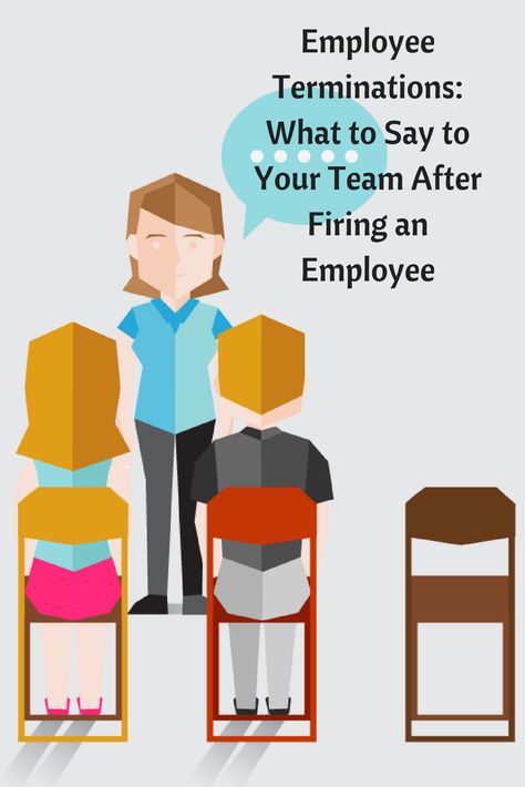 What should you tell your team after an employee has been fired? #HR http://www.insperity.com/blog/employee-terminations-say-team-firing-employee/?utm_source=pinterest&utm_medium=post&utm_campaign=outreach&PID=SocialMedia Difficult Employees, Firing An Employee, Grow Pinterest, Pinterest Va, Pinterest Board Names, Leadership Development Program, Team Morale, Boards Ideas, Leadership Activities