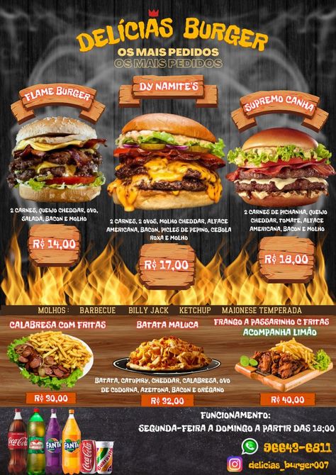 Bbq Grill Logo, Burger Business, Burger Board, Food Menu Design, Pub Food, Food Trailer, Buffet Food, New Menu, Food Decoration