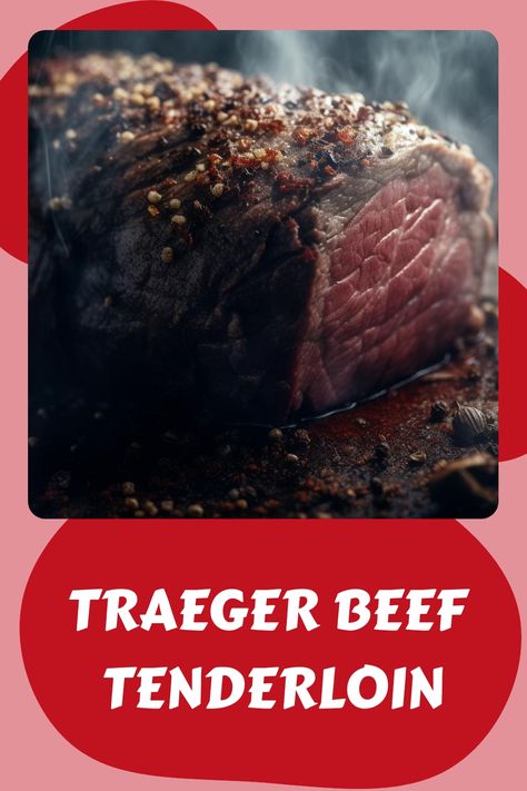 Elevate your steak experience with our Traeger beef tenderloin recipe. Tender, succulent, and rich in flavor. Unleash the magic of Traeger and indulge in a gourmet delight that'll leave you craving more. #FlavorfulGrills #SteakBliss Beef Tenderloin Recipe, Whole Beef Tenderloin, Grilled Beef Tenderloin, Traeger Grill Recipes, Grilled Beef Recipes, Beef Tenderloin Recipes, Beef Tenderloin Roast, Tenderloin Steak, Tenderloin Recipe