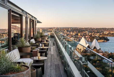 Summer Sessions: Best Rooftop Bars in Sydney to Add to Your Rotation | Sitchu Sydney Rooftop Lounge Design, Aesthetic Bars, Rooftop Bangkok, Sydney Aesthetic, Aesthetic Lounge, Commercial Landscape Design, Sydney Hotel, Intercontinental Hotel, Best Rooftop Bars