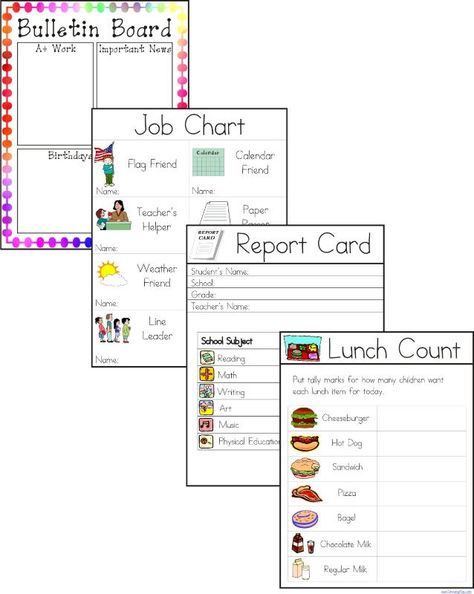 Playing Pretend -School    Ella would love this.   She loves to teach. Pretend Play School Printables Free, Playing Ideas, Free School Printables, Education Printables, Pretend Play Printables, School Pranks, Daycare Room, Dramatic Play Area, Job Chart