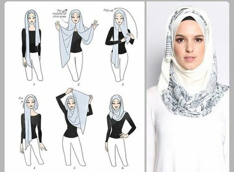 Looking for ideas how to  wear hijab elegantly? Simple Hijab Tutorial? Tips to style hijab for beautiful look ? Such questions are in every girl mind . That is why we bring answers for all these question in this post.  Hijab also known as veil or head scarf is often worn by Muslim women. Hijab… Tie Hijab, Islamic Wear, How To Wear Hijab, Simple Hijab Tutorial, Estilo Hijab, Stile Hijab, Head Coverings, Simple Hijab, Modern Hijab