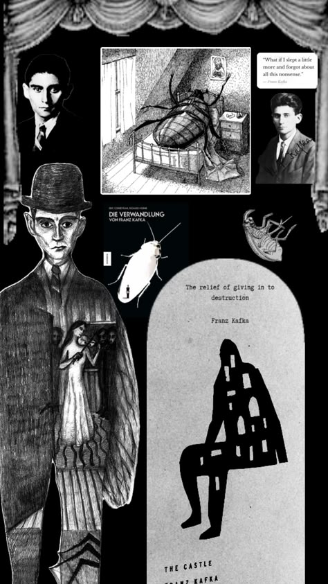 Kafkaesque Art, Franz Kafka Wallpaper, Kafka Wallpaper, Franz Kafka, Writers And Poets, Literature Quotes, Famous Authors, Anatomy Drawing, Old Soul