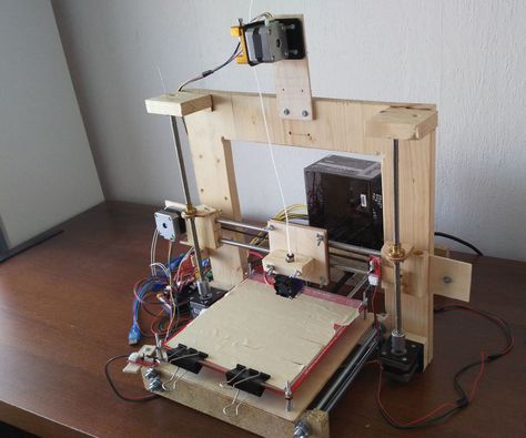 DIY 3D Printer: How to Make a 3D Printer That Anyone Can Do: 7 Steps (with Pictures) Build A 3d Printer, Make 3d Printer, Diy 3d Printer, 3d Printer Software, Diy Swimming Pool, 3d Printing Diy, 3d Cnc, 3d Printer Diy, Workbench Plans