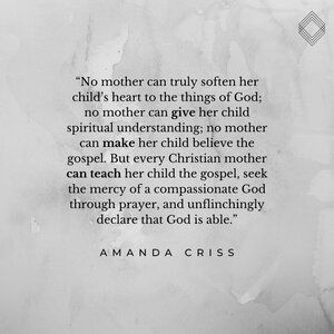 Risen Motherhood, God Is Able, Parenting Challenge, Biblical Womanhood, Parenting Inspiration, Gospel Message, Quotes About Motherhood, Lean On, Mother Quotes