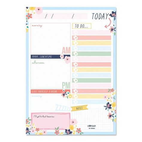 notion daily planner coquette