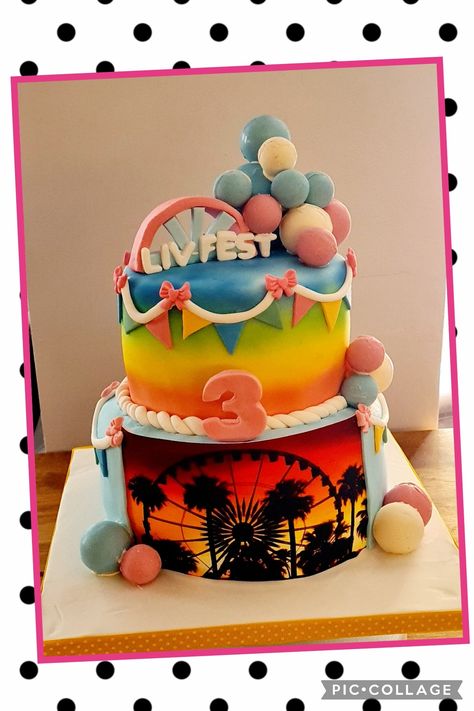 Coachella Cake Ideas, Festival Cake Ideas, Coachella Cake, Festival Cake, Coachella Birthday, Cake Festival, Coachella Music Festival, Coachella Music, Festival Theme