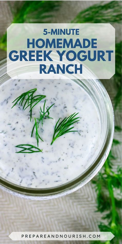 This Greek yogurt ranch dressing is easy, creamy, healthy, and delicious. Perfect for salads, veggies, or as a tangy dip—it's a must-have in your kitchen! Ranch With Greek Yogurt, Ranch Dressing With Greek Yogurt, Yogurt Ranch Dressing Recipe, Dressing With Greek Yogurt, Yogurt Ranch Dip, Greek Yogurt Ranch Dip, Greek Yogurt Ranch Dressing, Yogurt Ranch Dressing, Yogurt Ranch