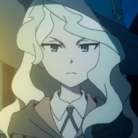 Diana Little Witch Academia, Girl Pfp Icon, Diana Cavendish, My Little Witch Academia, Little Witch Academia, Girl Pfp, Witch Academia, Magic Cards, Love My Kids