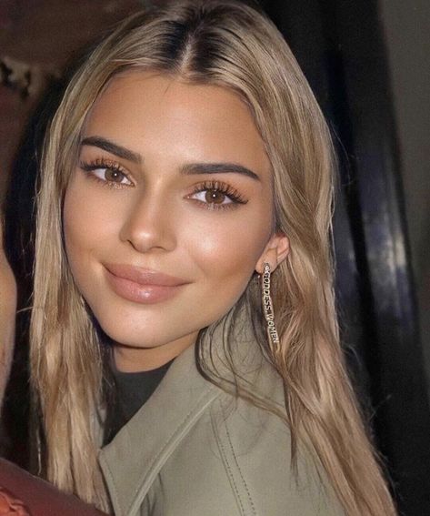 Kendell Jenner blonde hair inspo Brown Eyes, Kendall Jenner, Blonde Hair, We Heart It, Blonde, Lost, Green, Hair, On Instagram