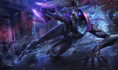 ArtStation - Project Vayne splash for League of Legends , Chengwei Pan Project Vayne, League Of Legends Project, Character Model, Talented People, Sound Effects, League Of Legends