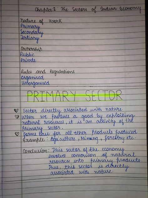 This photo is explains primary sector Primary Sector, Project Work, Private Sector, Economics, Quick Saves