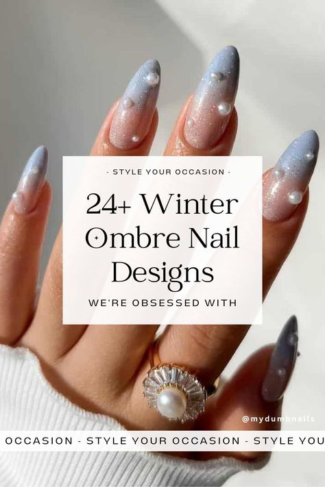 24+ Chic Ombre Winter Nail Designs for 2024. Searching for the best winter nail trends for 2024/2025? Ombre nails are a chic and classy nail trend, perfect for the winter and holiday season. Whether you want sparkly, coffin, almond, short, acrylic, or glitter ombre styles, we’ve got all the best classy nails for winter. Trendy nails, chic nails ombre. Winter Ombré Nails, Almond Dip Nails Winter, Ombre Almond Shaped Nails, Christmas Ombre Nails, Matte Ombre Nails, Sparkly Ombre Nails, Glitter Gradient Nails, Purple Ombre Nails, Classy Nail