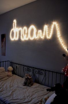 1000+ ideas about Rope Lighting on Pinterest | Led Strip, Led Rope ... Teen Room Organization, String Lights In The Bedroom, Rainbow Room, Dorm Walls, Rope Lights, Rope Light, Teenage Bedroom, Trendy Bedroom, Living Room Diy