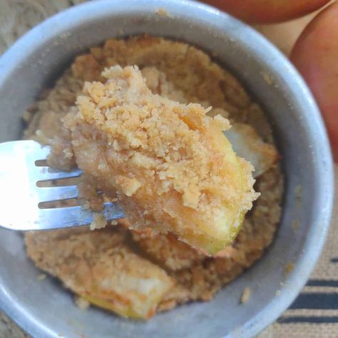 Single Serving Apple Cobbler in the Air Fryer Individual Apple Cobbler, Low Histamine, Air Fryer Recipe, Apple Cobbler, Apple Season, Perfect Pasta, Fall Apples, Single Serving, Easiest Apples