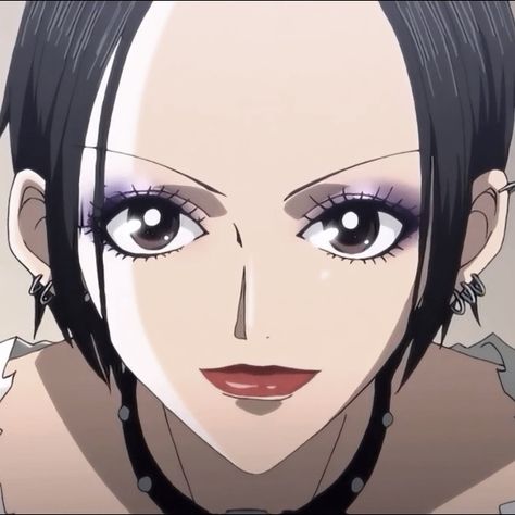 nana osaki anime icon Nana Piercing Anime, Nana Osaki Makeup Look, Nana Makeup Anime, Nana Makeup Look, Nana Inspired Makeup, Nana Eyes, Nana Osaki Makeup, Nana Haircut, Anime Piercings