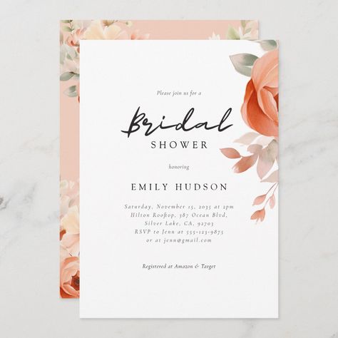 Paper Coasters, Floral Bridal Shower Invitations, Paper Coaster, Floral Bridal Shower, Silver Lake, Floral Bridal, Bridal Shower Invitation, Boho Floral, Print Templates