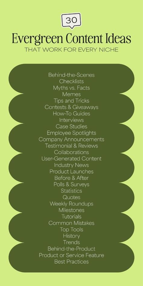 30 Evergreen Content Ideas for every Niche Evergreen Content Ideas, Boutique Marketing, Spring Dessert, Evergreen Content, Venom Comics, Marketing Planner, Social Media Content Calendar, Business Social Media, Small Business Advice