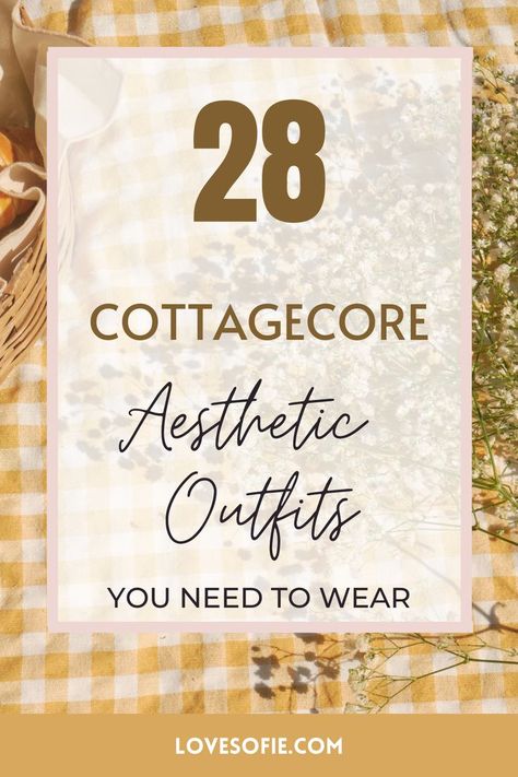 Cottagecore is inspired by a back-to-nature lifestyle. It embraces simpler times, romanticized aesthetics, and sustainable existence with nature. Moreover, when it comes to colors, cottagecore outfits focuses more on brown, green, white, and any light color. #outfitideas #fashion #cottagecore #aesthetics #farmcore #nature #countryside #college #collegeoutfits #outfits #farmcore #nature #simple #aesthetics Cottagecore Chic Outfits, Modern Cottage Outfit, How To Be Cottagecore Aesthetic, Cottage Academia Outfits, Light Cottagecore Aesthetic, Simple Cottagecore Outfit, How To Be Cottagecore, Summer Cottagecore Outfits, Farmcore Outfit