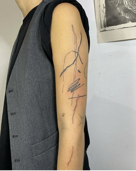 Arca Tattoo, Tattoo Session, Hot Tattoos, Dream Tattoos, Abstract Tattoo, Creative Tattoos, Minimalist Tattoo, Inspirational Tattoos, Arm Tattoo